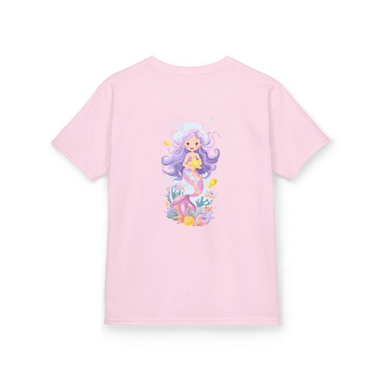 Cute Purple Mermaid - Kids Tee