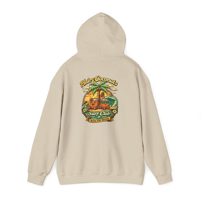Hairy Coconuts Retro Surf Club Unisex Hoodie