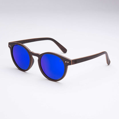 Black Pearl Blue Lens Sunglass