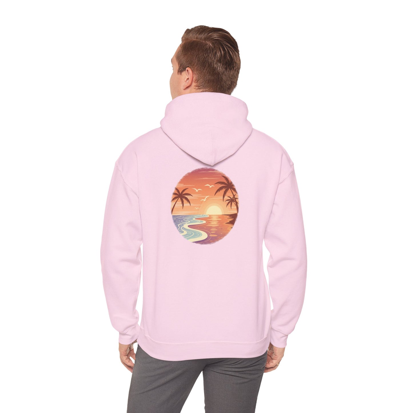 Tropical Sunset Beach - Unisex Hoodie