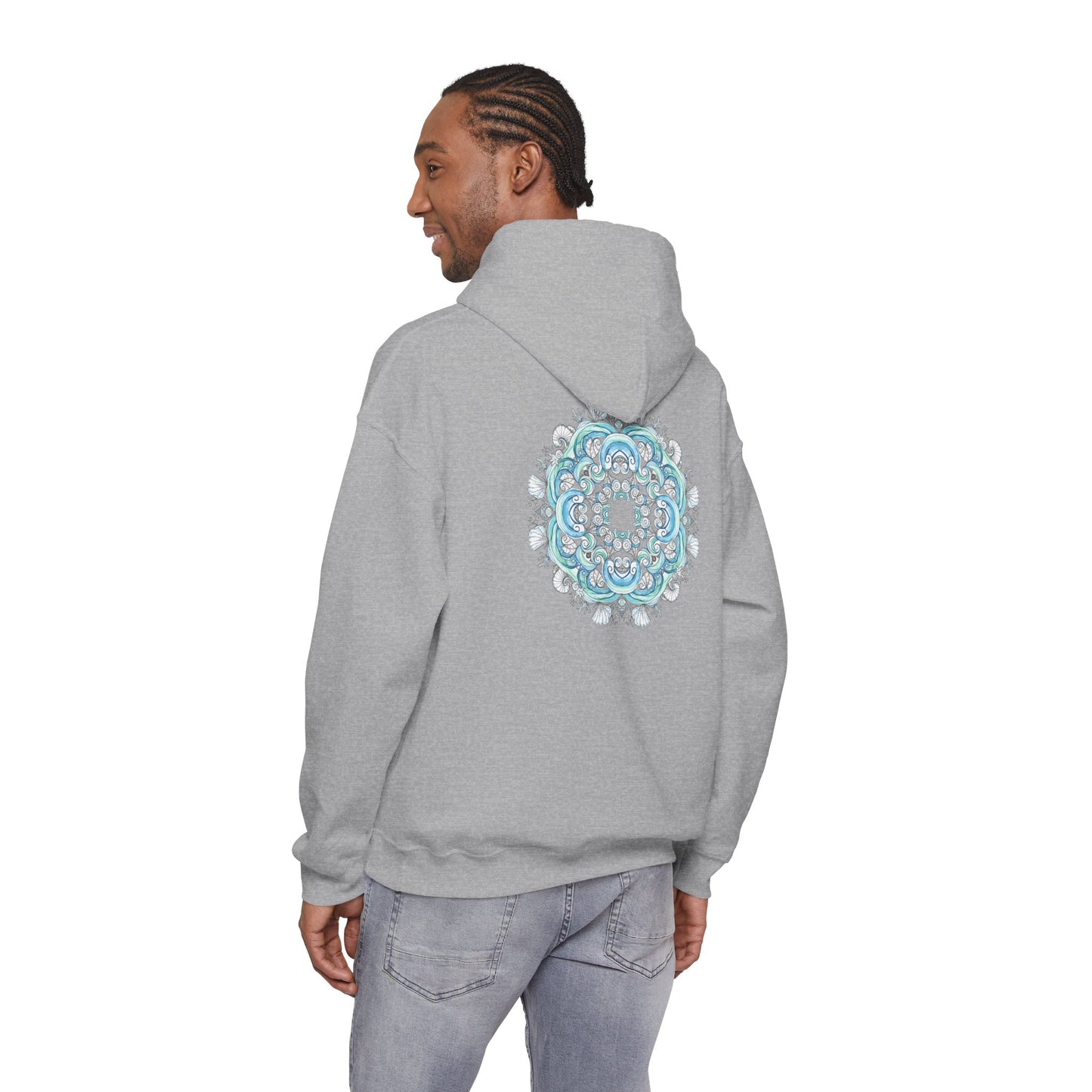 Blue Mandala - Unisex Hoodie