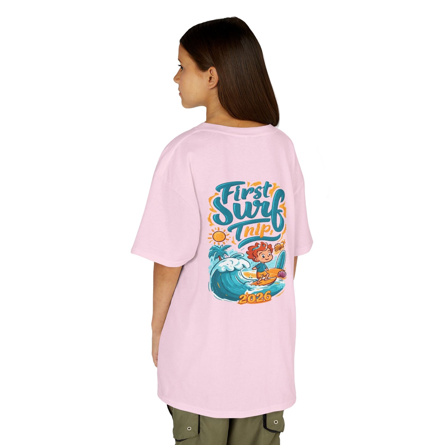 "First Surf Trip" - Kids Tee
