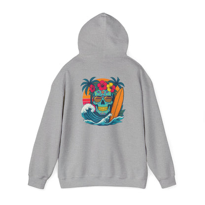 Candy skull surfer Unisex Hoodie