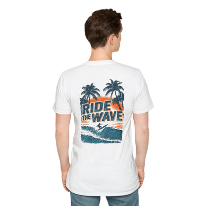 Ride The Wave Retro - Unisex Tee