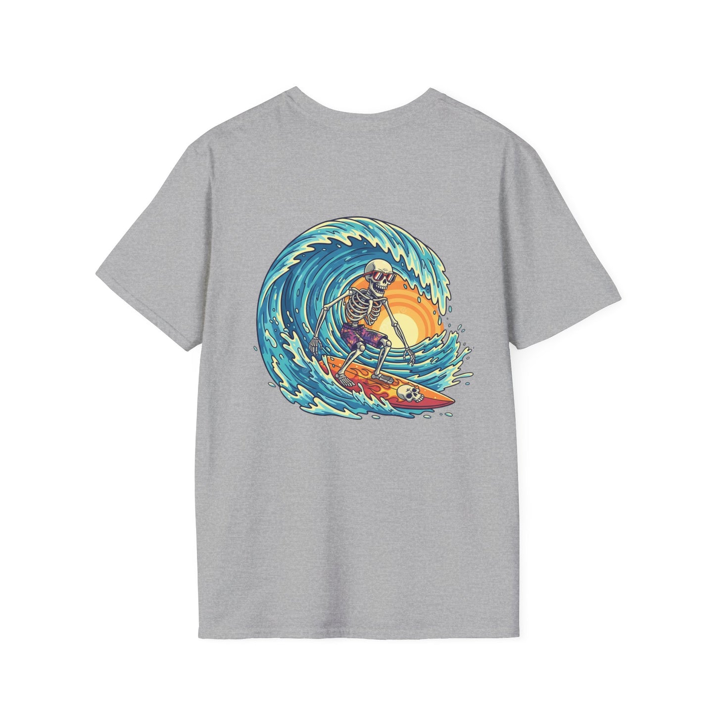 Skeletal Surfer - Unisex Tee