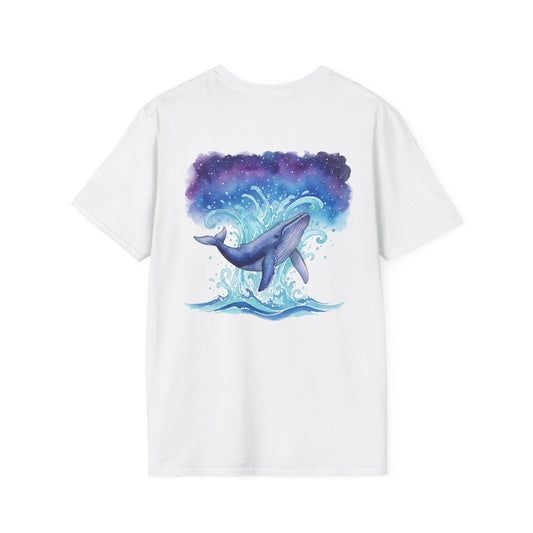 Whale Night Sky - Unisex Tee