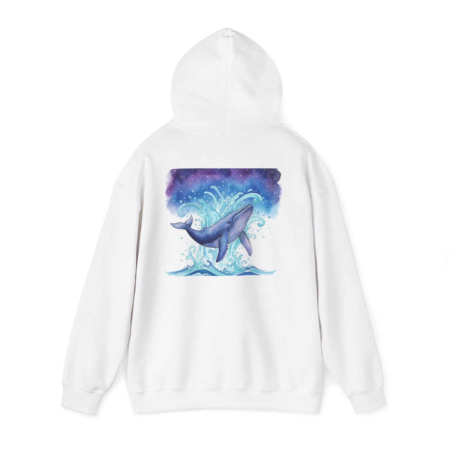 Whale Night Sky - Unisex Hoodie