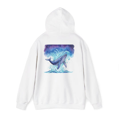 Whale Night Sky - Unisex Hoodie