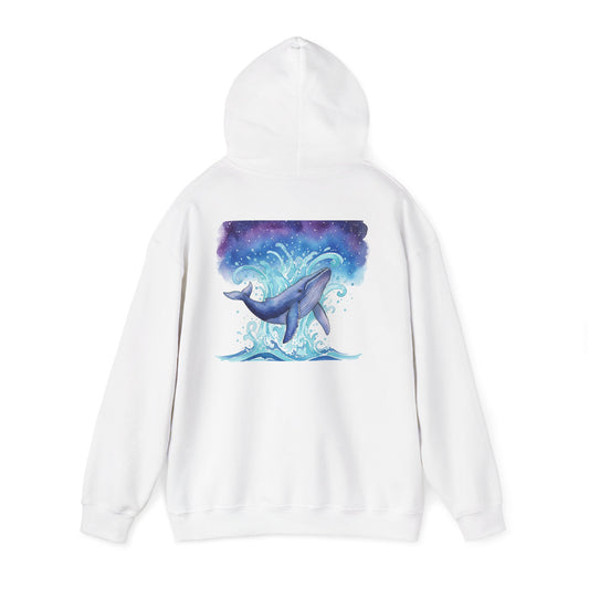 Whale Night Sky - Unisex Hoodie