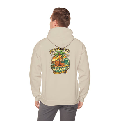 Hairy Coconuts Retro Surf Club Unisex Hoodie