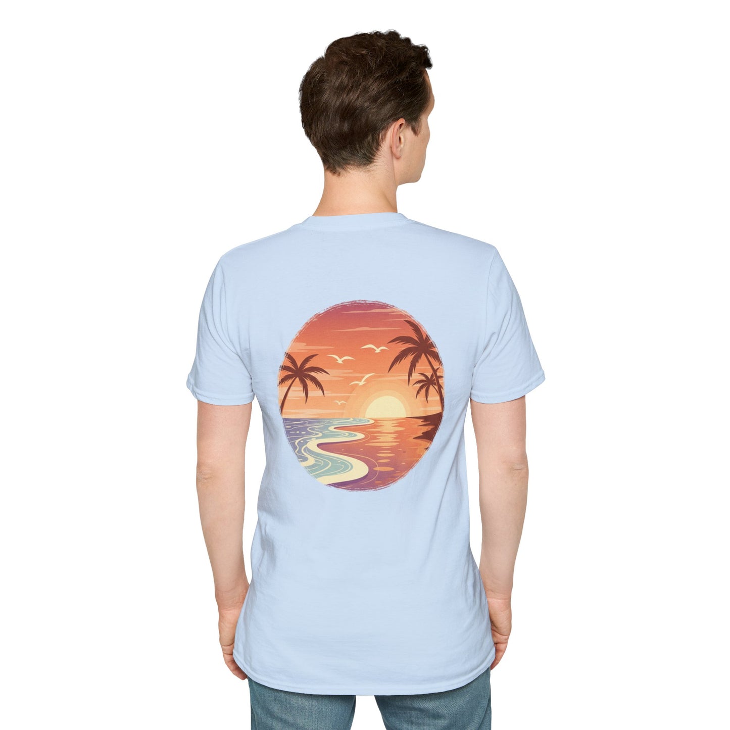 Sunset Seashore - Unisex Tee
