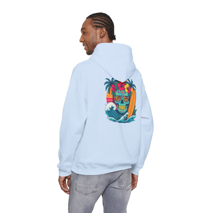 Candy skull surfer Unisex Hoodie