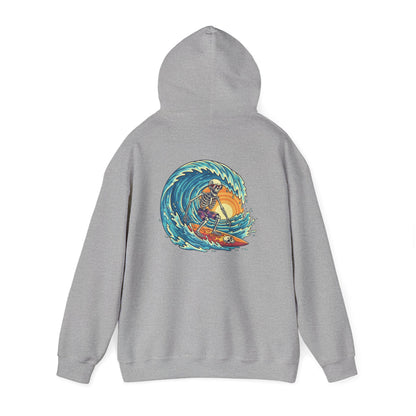 Surfing Skeleton - Unisex Hoodie