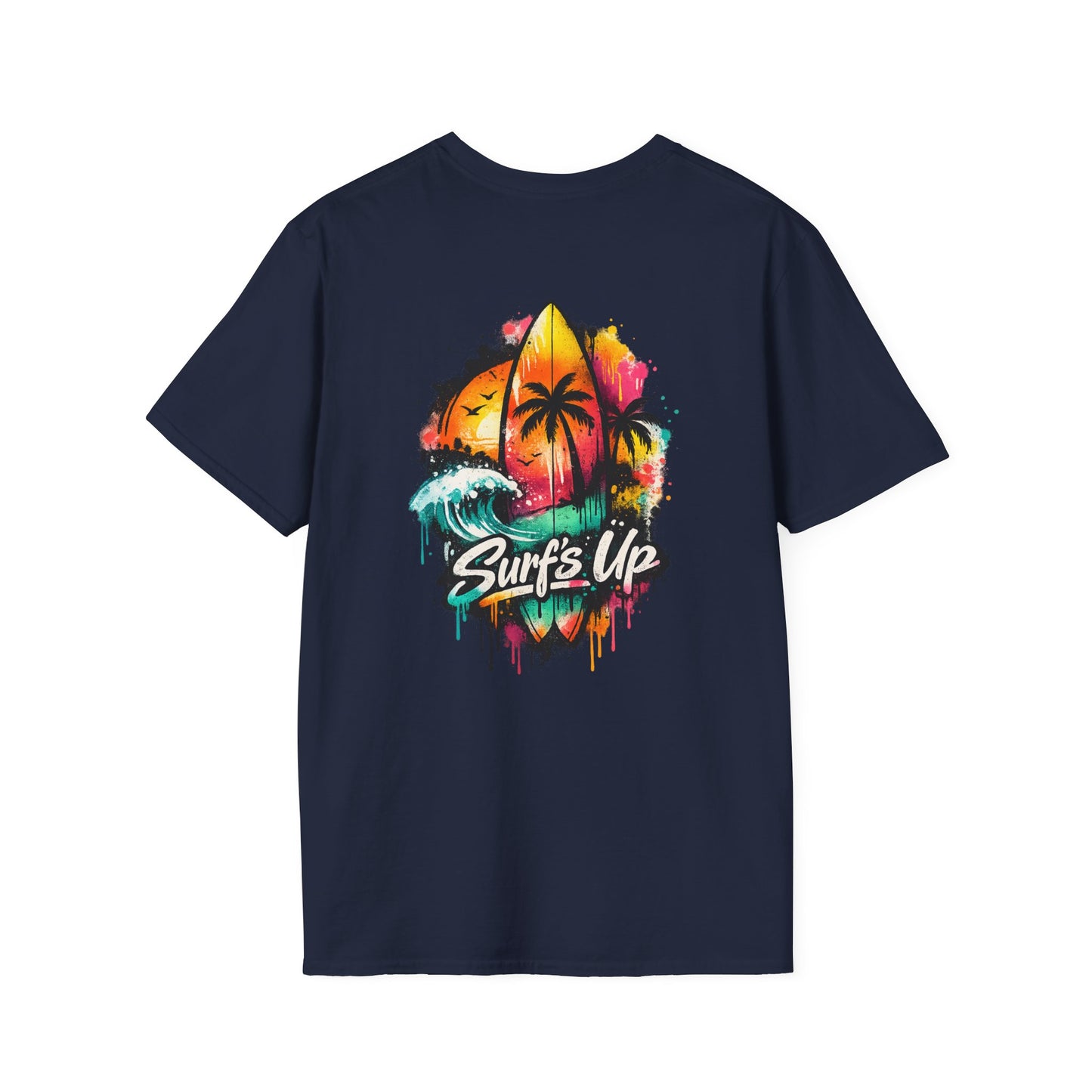 Surf's Up Spray Paint - Unisex Tee