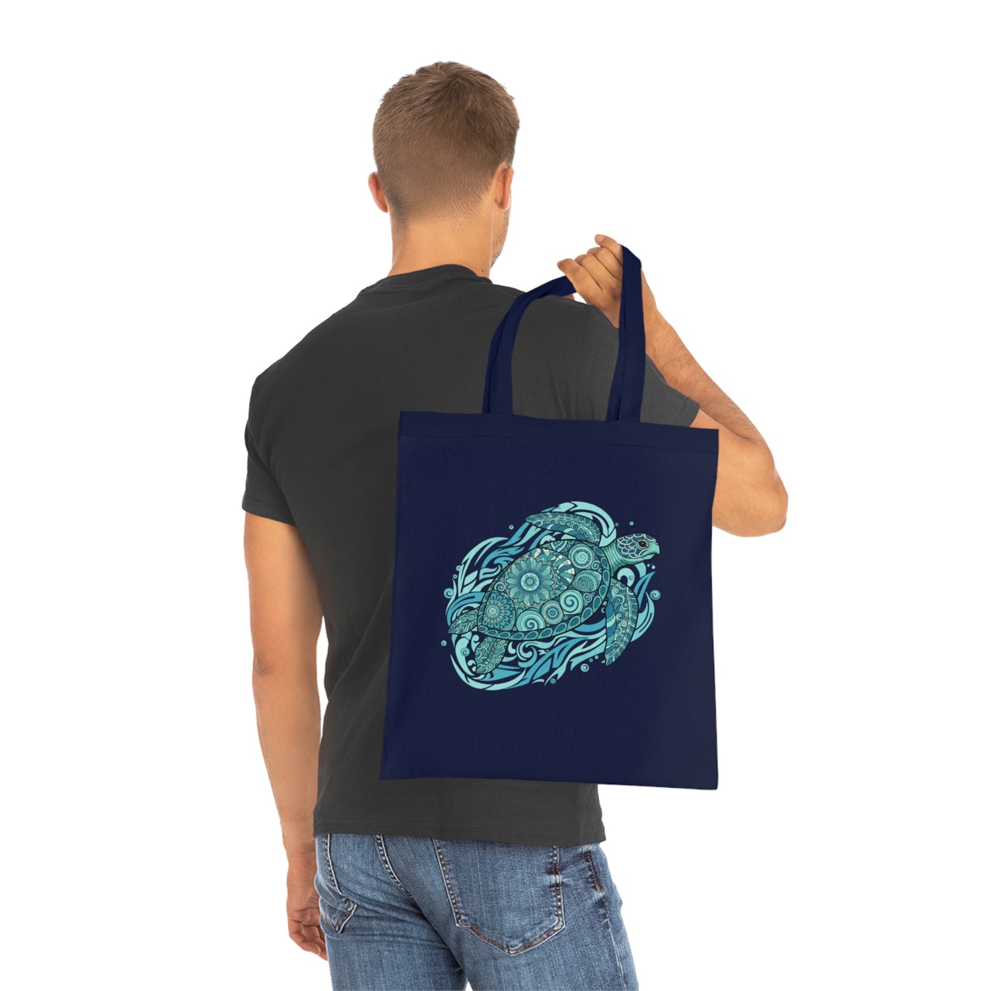 Sea Turtle - Cotton Tote Bag