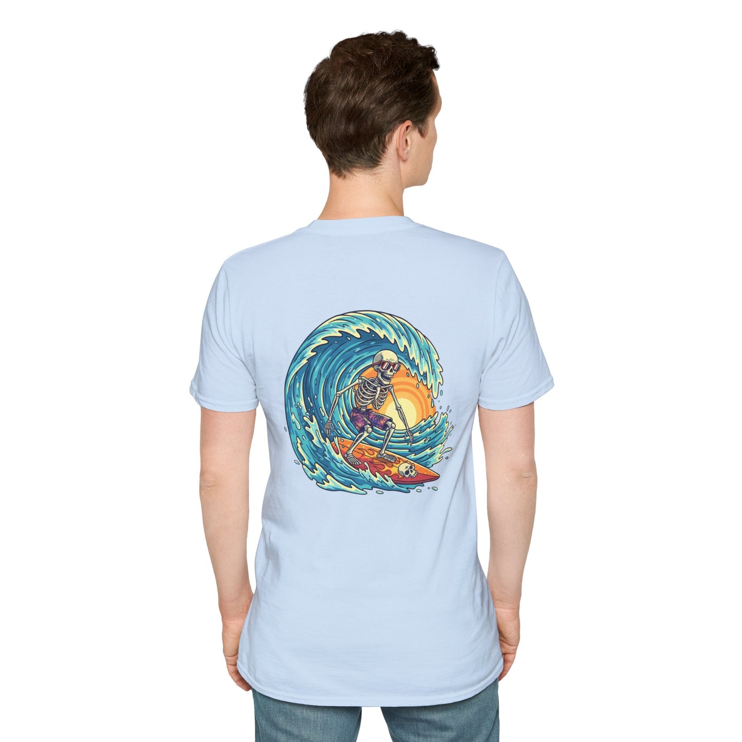 Skeletal Surfer - Unisex Tee