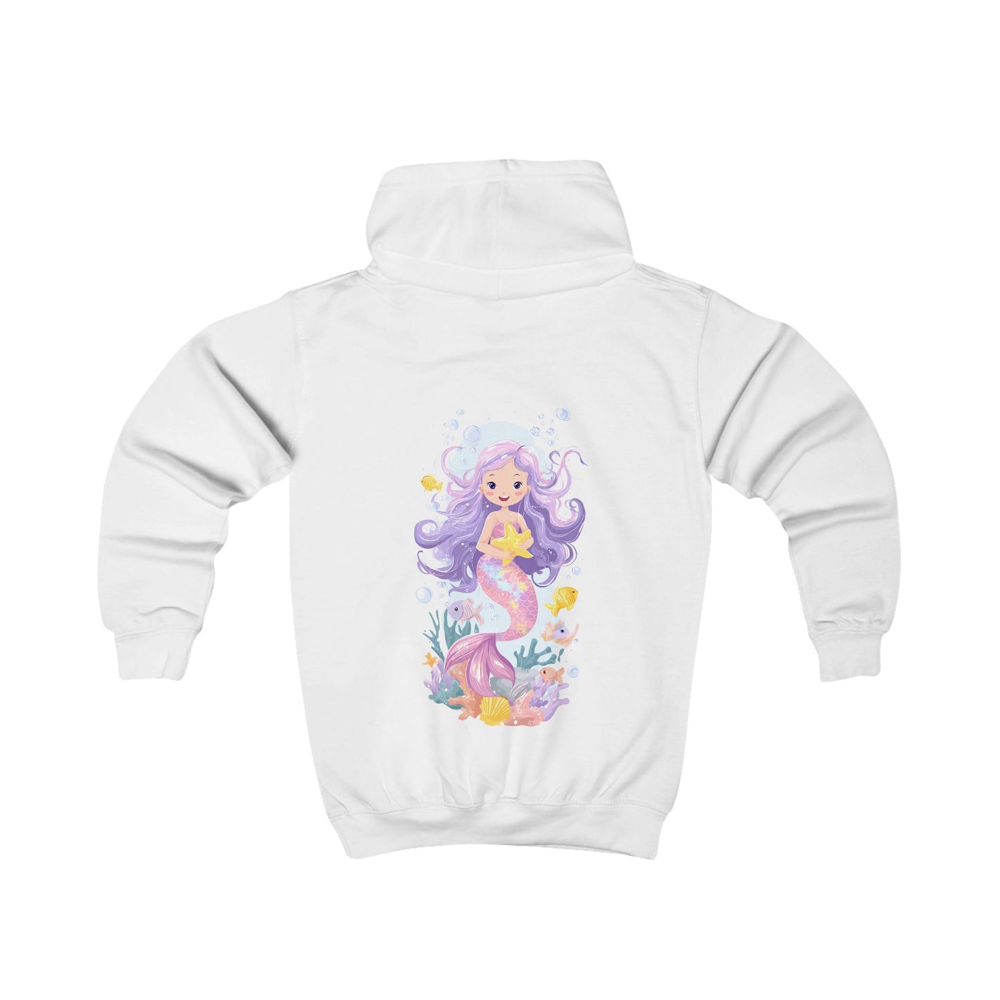 Cute Pastel Mermaid - Kids Hoodie