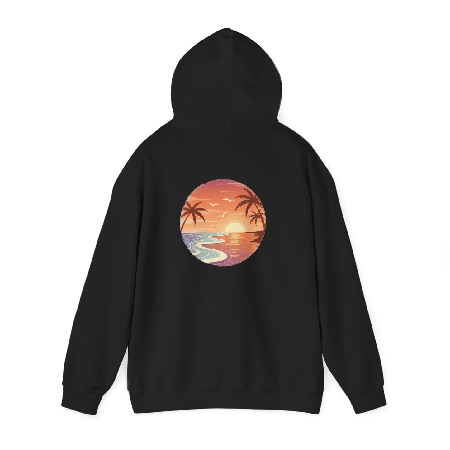 Tropical Sunset Beach - Unisex Hoodie