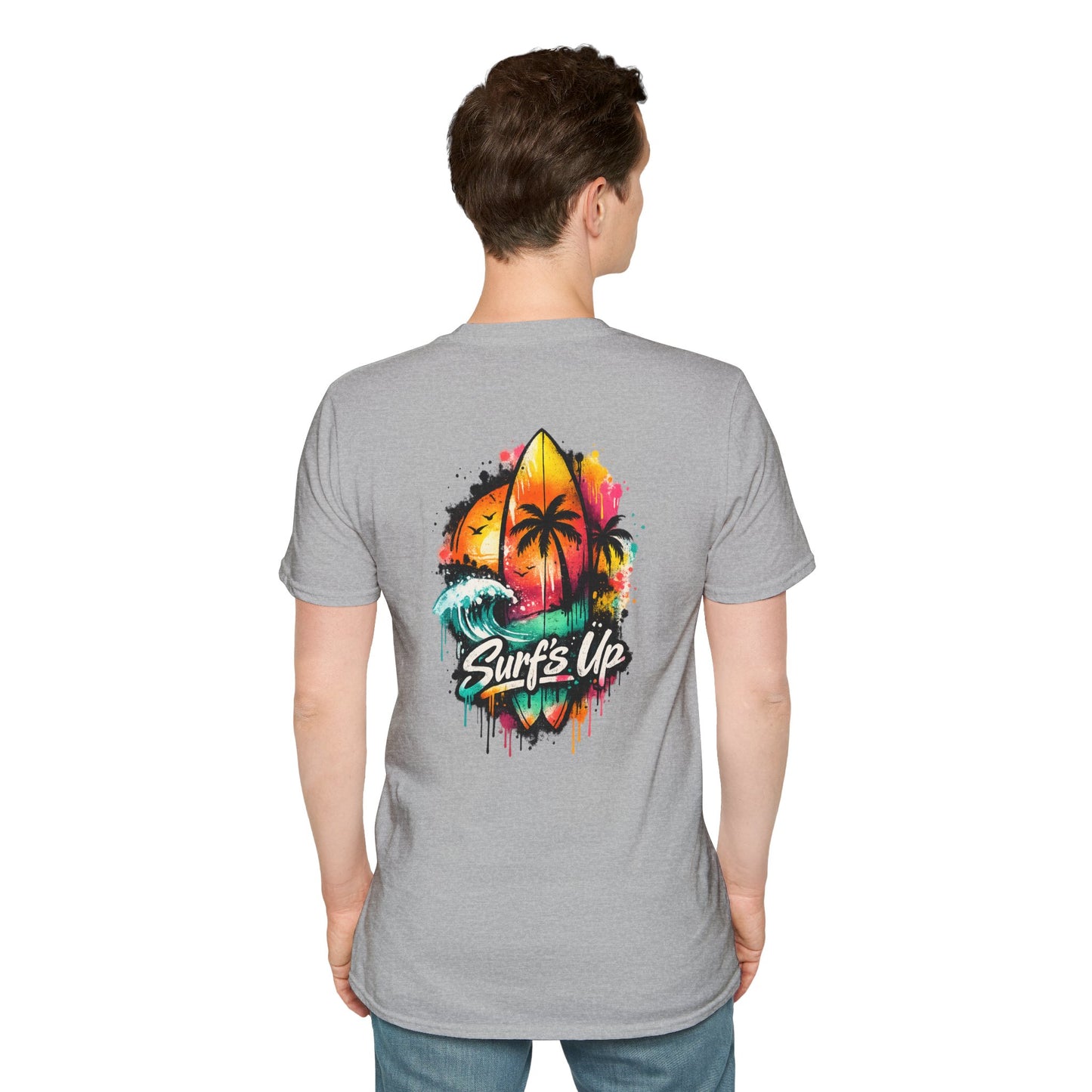 Surf's Up Spray Paint - Unisex Tee