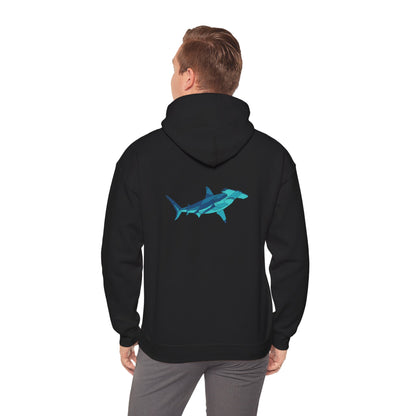 Geometric Hammerhead - Unisex Hoodie
