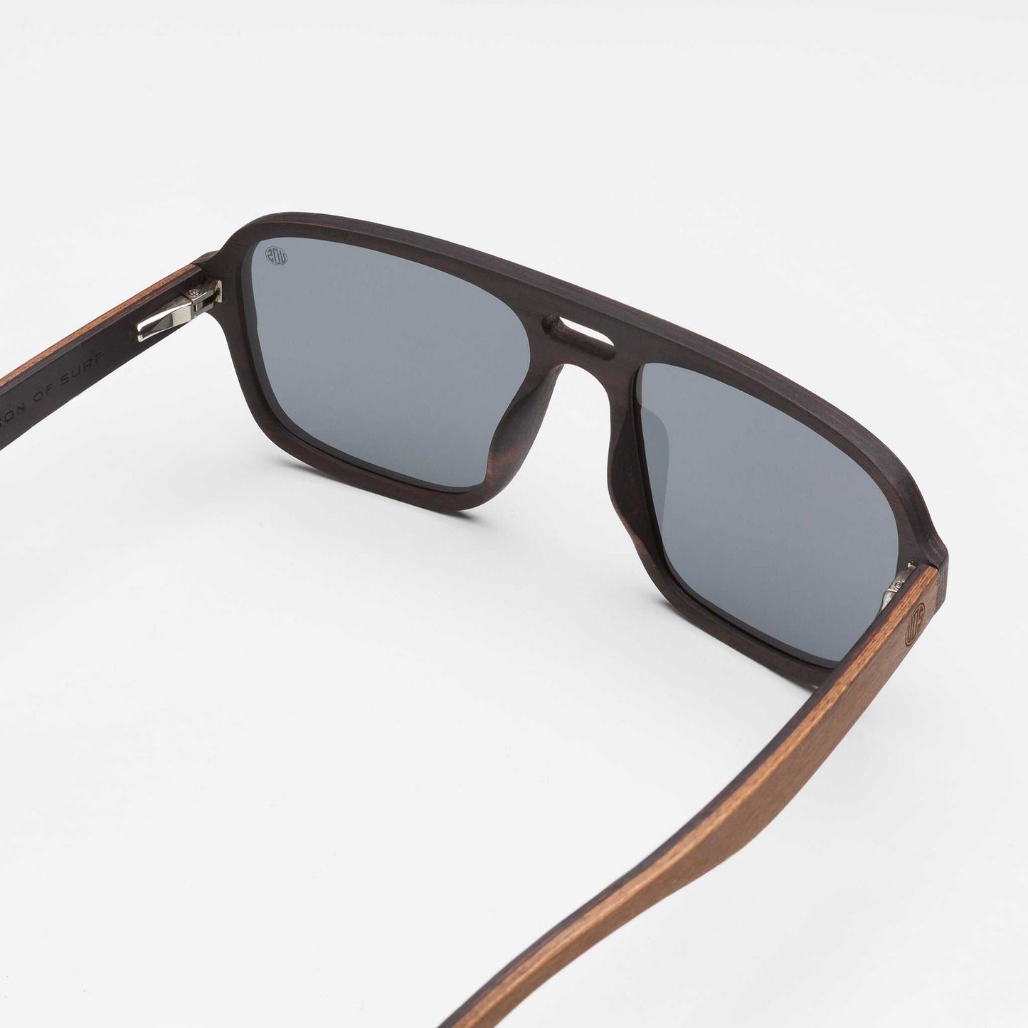 Sustainable Sunglasses - Nazere Walnut Wood Sunglasses