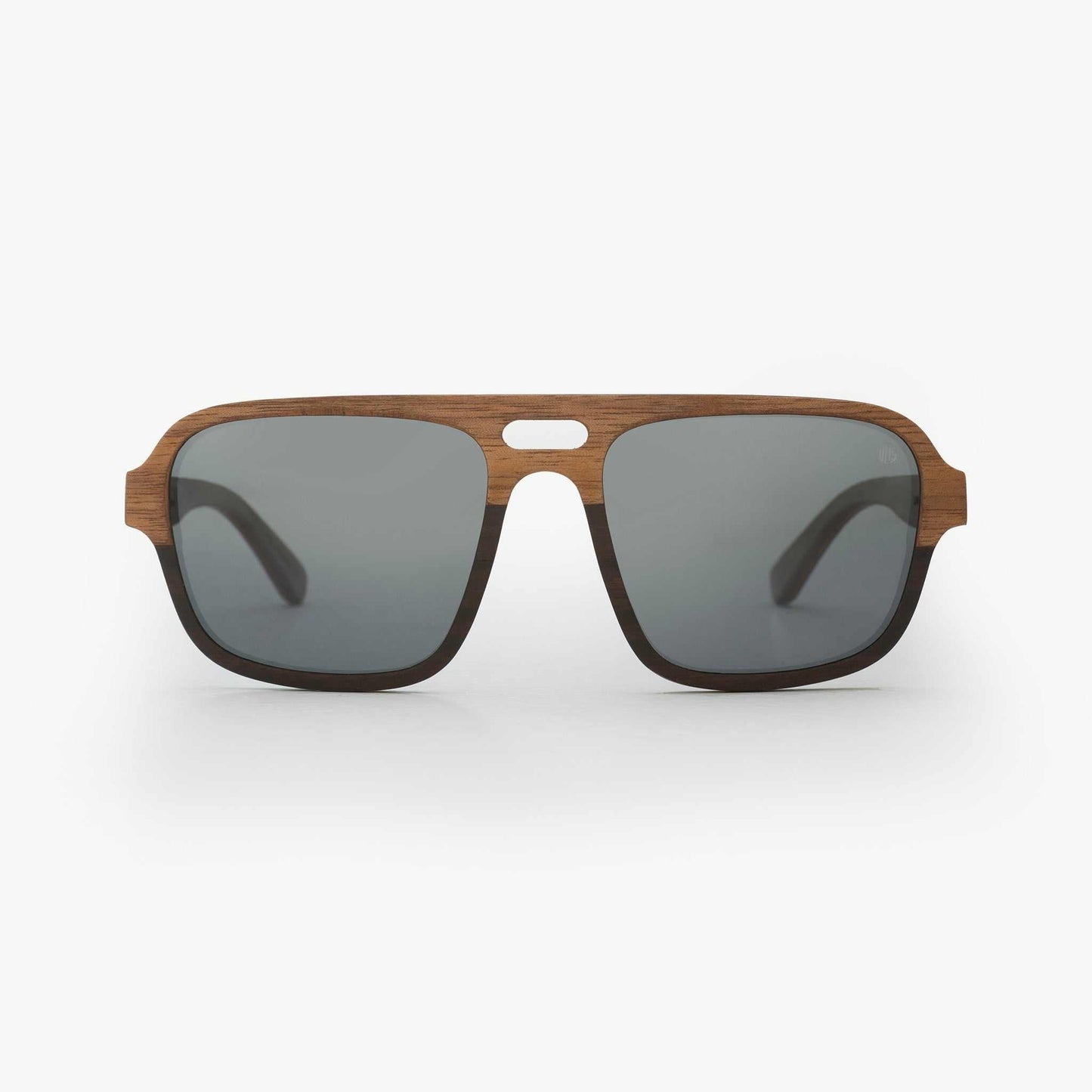 Sustainable Sunglasses - Nazere Walnut Wood Sunglasses