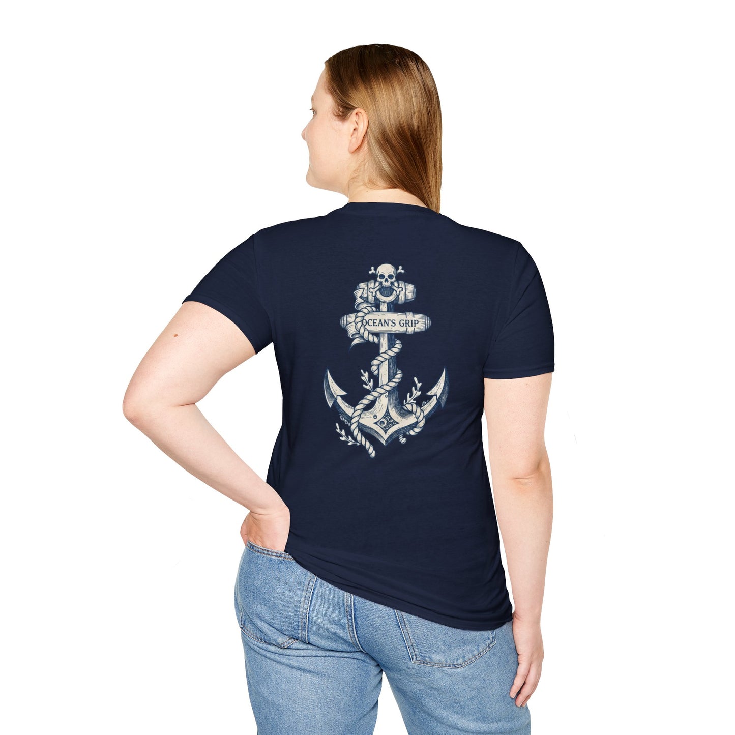 Oceans Grip Anchor - Unisex Tee