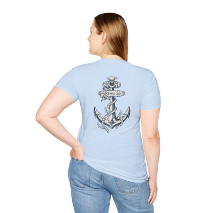 Oceans Grip Anchor - Unisex Tee