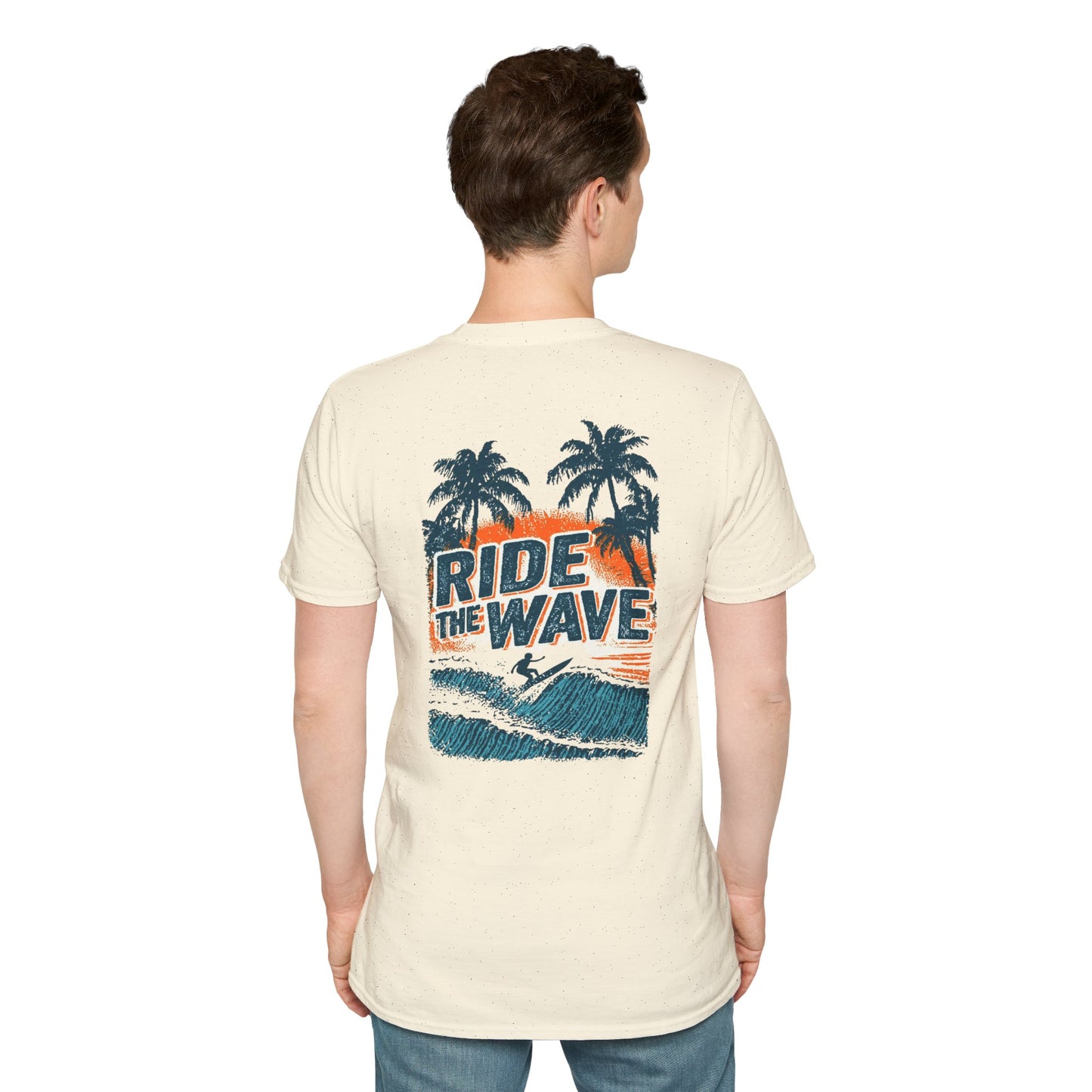 Ride The Wave Retro - Unisex Tee