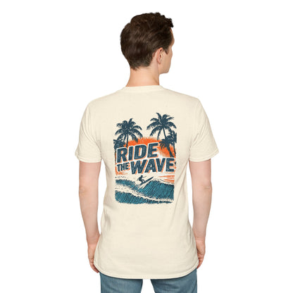 Ride The Wave Retro - Unisex Tee