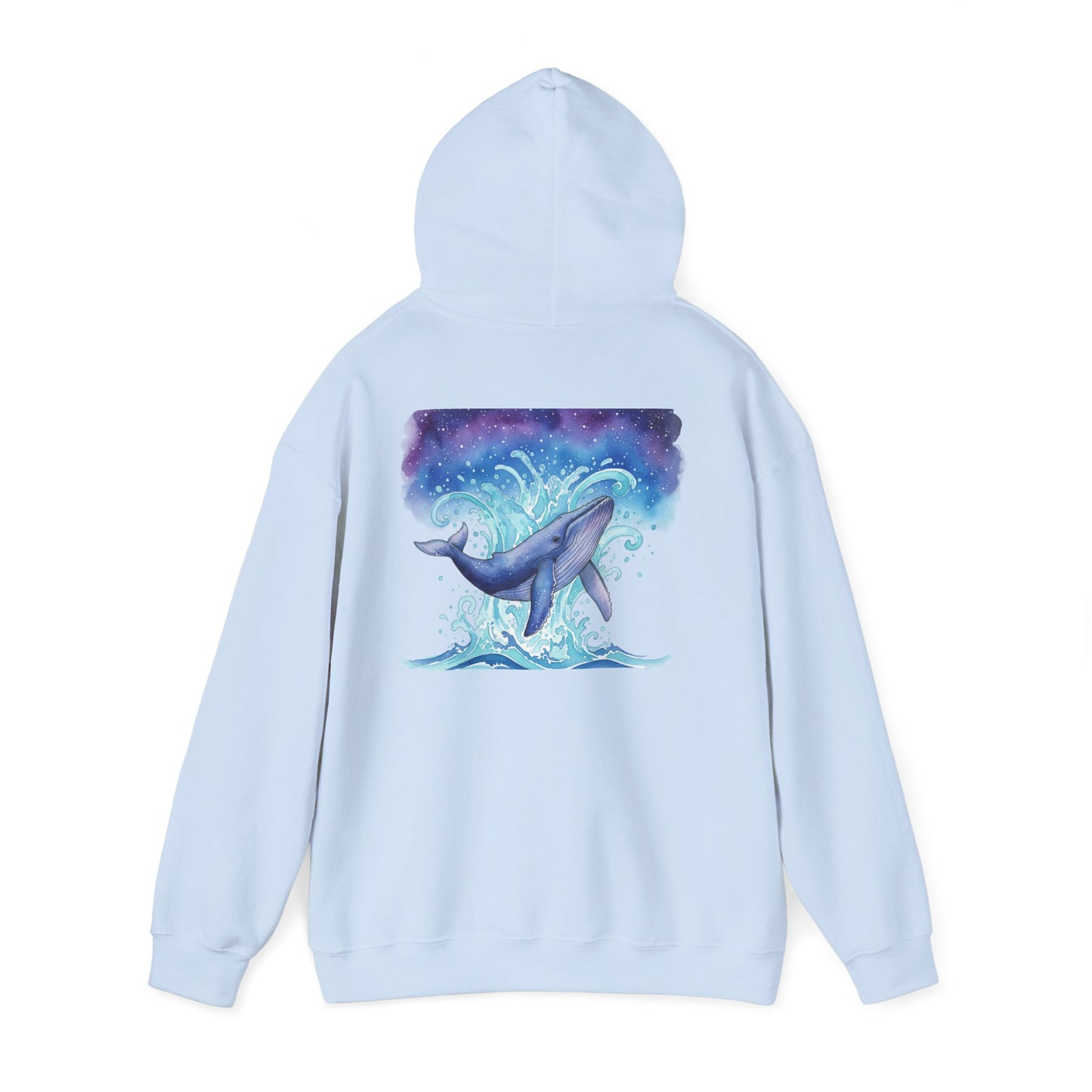 Whale Night Sky - Unisex Hoodie