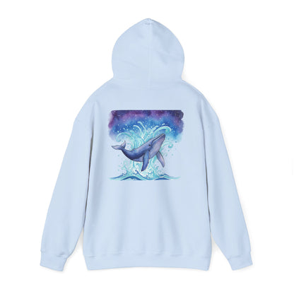 Whale Night Sky - Unisex Hoodie