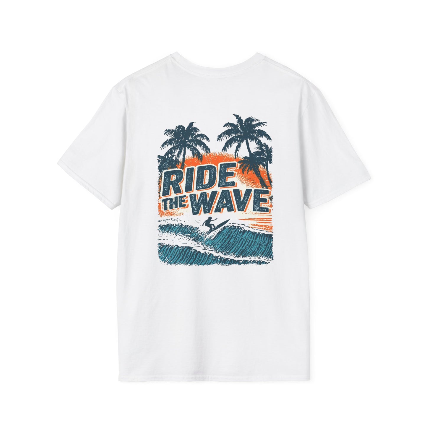 Ride The Wave Retro - Unisex Tee