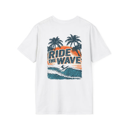 Ride The Wave Retro - Unisex Tee