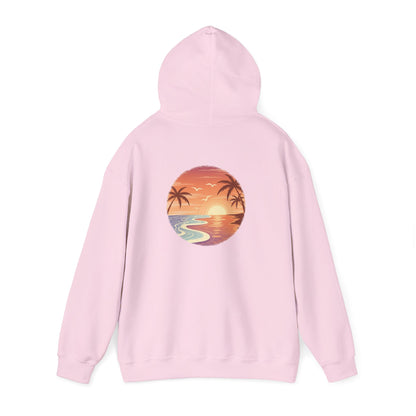 Tropical Sunset Beach - Unisex Hoodie
