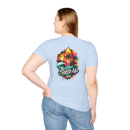 Surf's Up Spray Paint - Unisex Tee