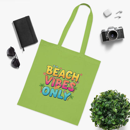 Beach Vibes Only - Cotton Tote Bag