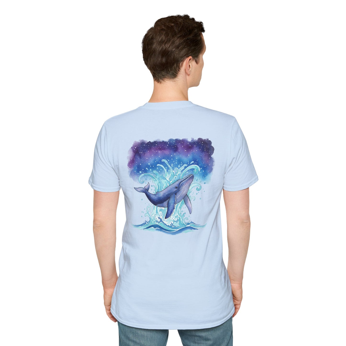 Whale Night Sky - Unisex Tee