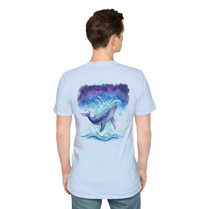 Whale Night Sky - Unisex Tee
