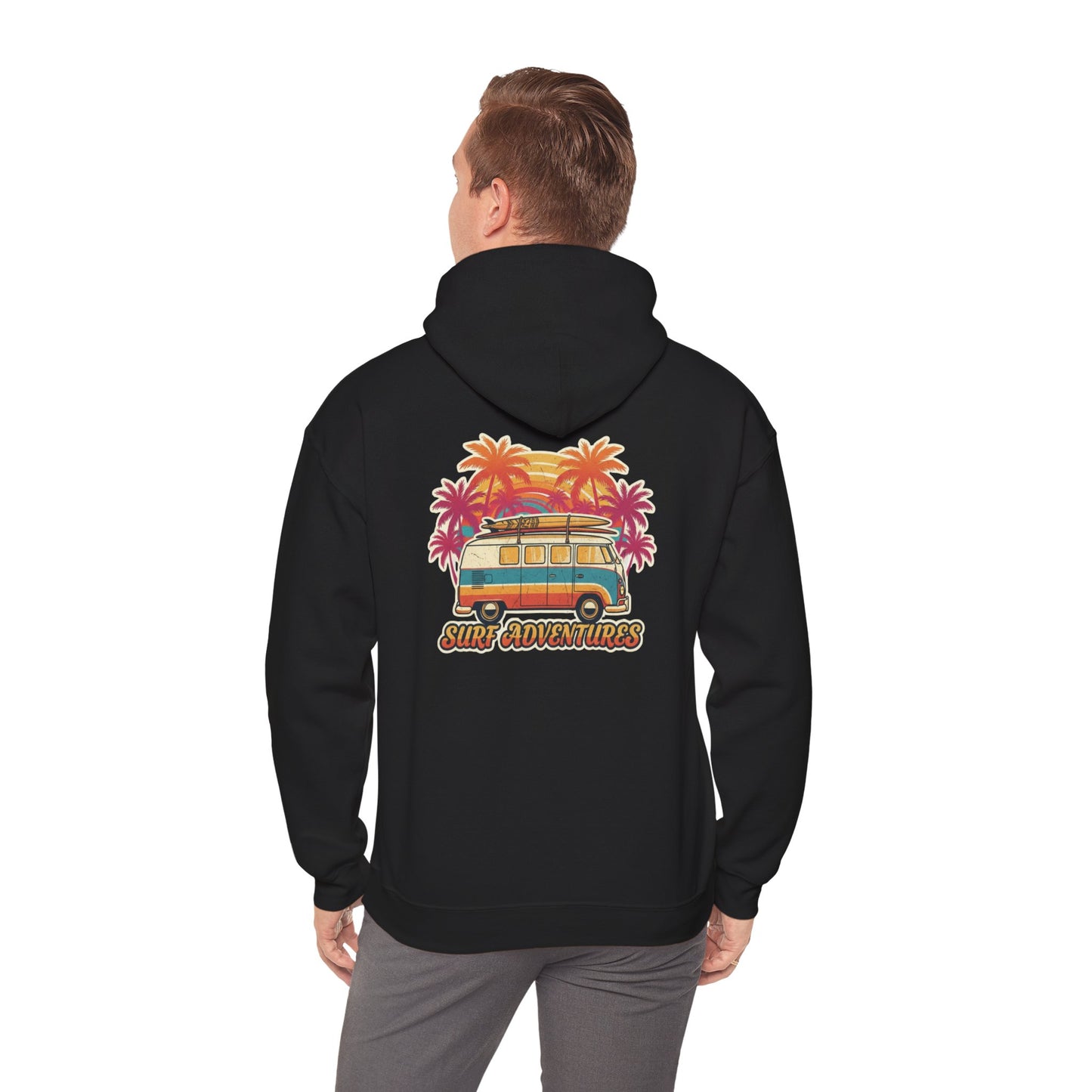 Surf Adventures Camper - Unisex Hoodie