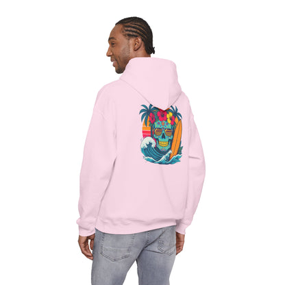 Candy skull surfer Unisex Hoodie