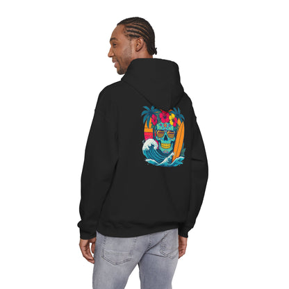Candy skull surfer Unisex Hoodie