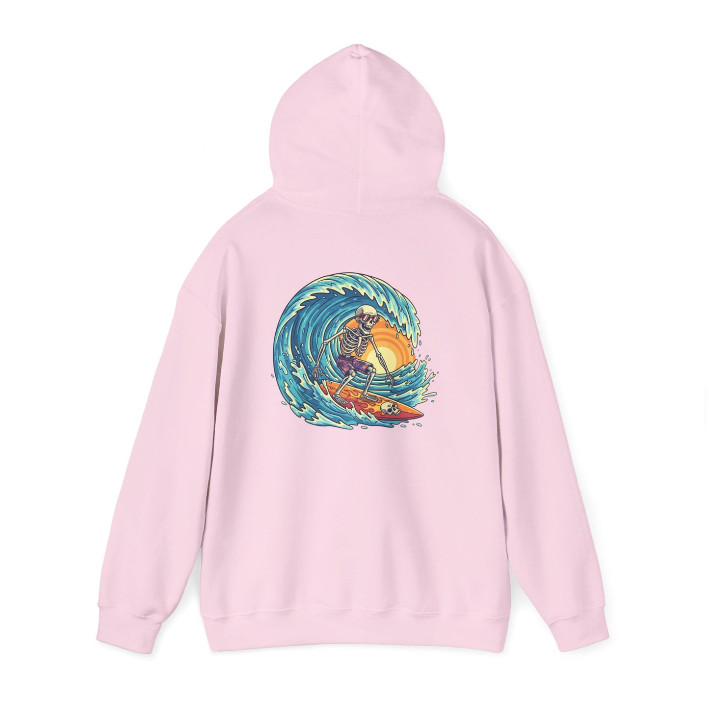 Surfing Skeleton - Unisex Hoodie