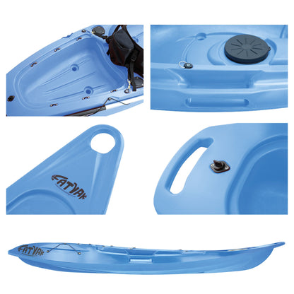 Kaafu Solo Kayak | Blue | Complete Package