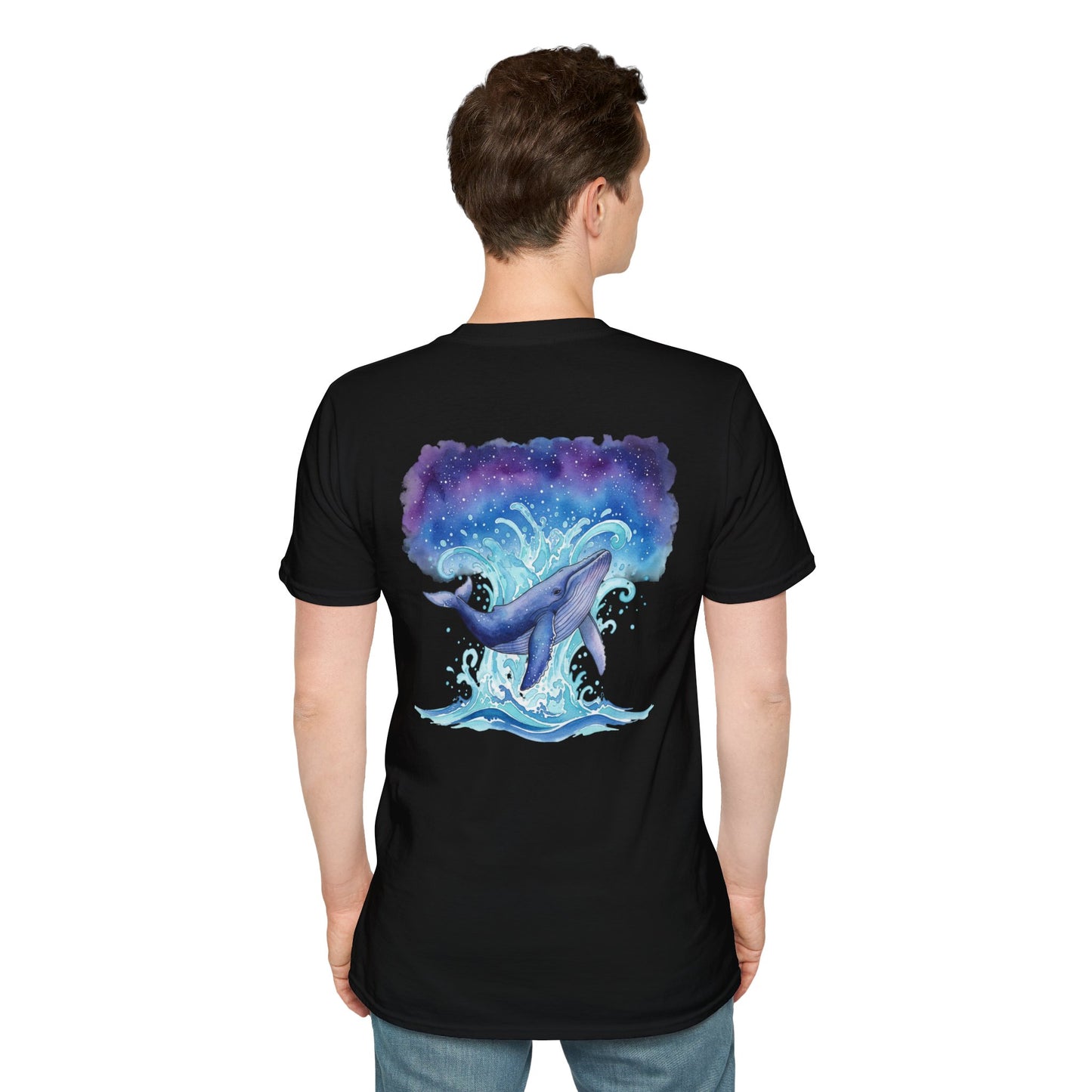 Whale Night Sky - Unisex Tee
