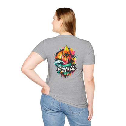 Surf's Up Spray Paint - Unisex Tee