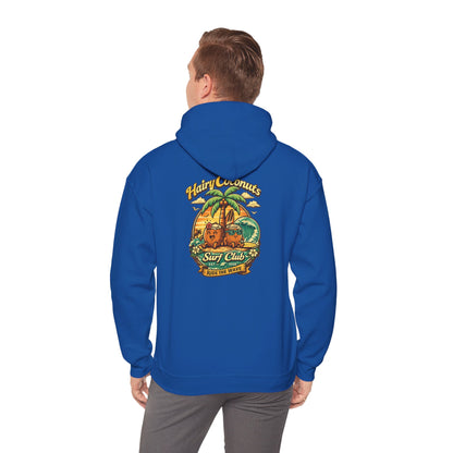 Hairy Coconuts Retro Surf Club Unisex Hoodie