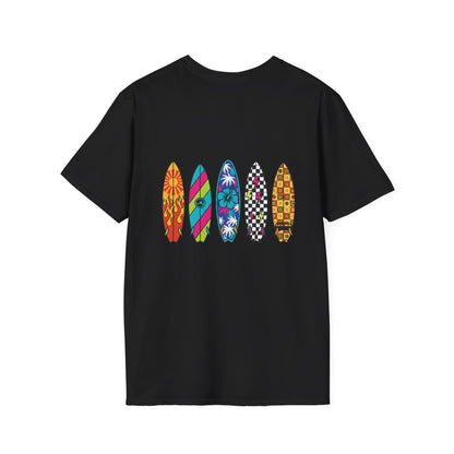 Surfboard row - Unisex Tee