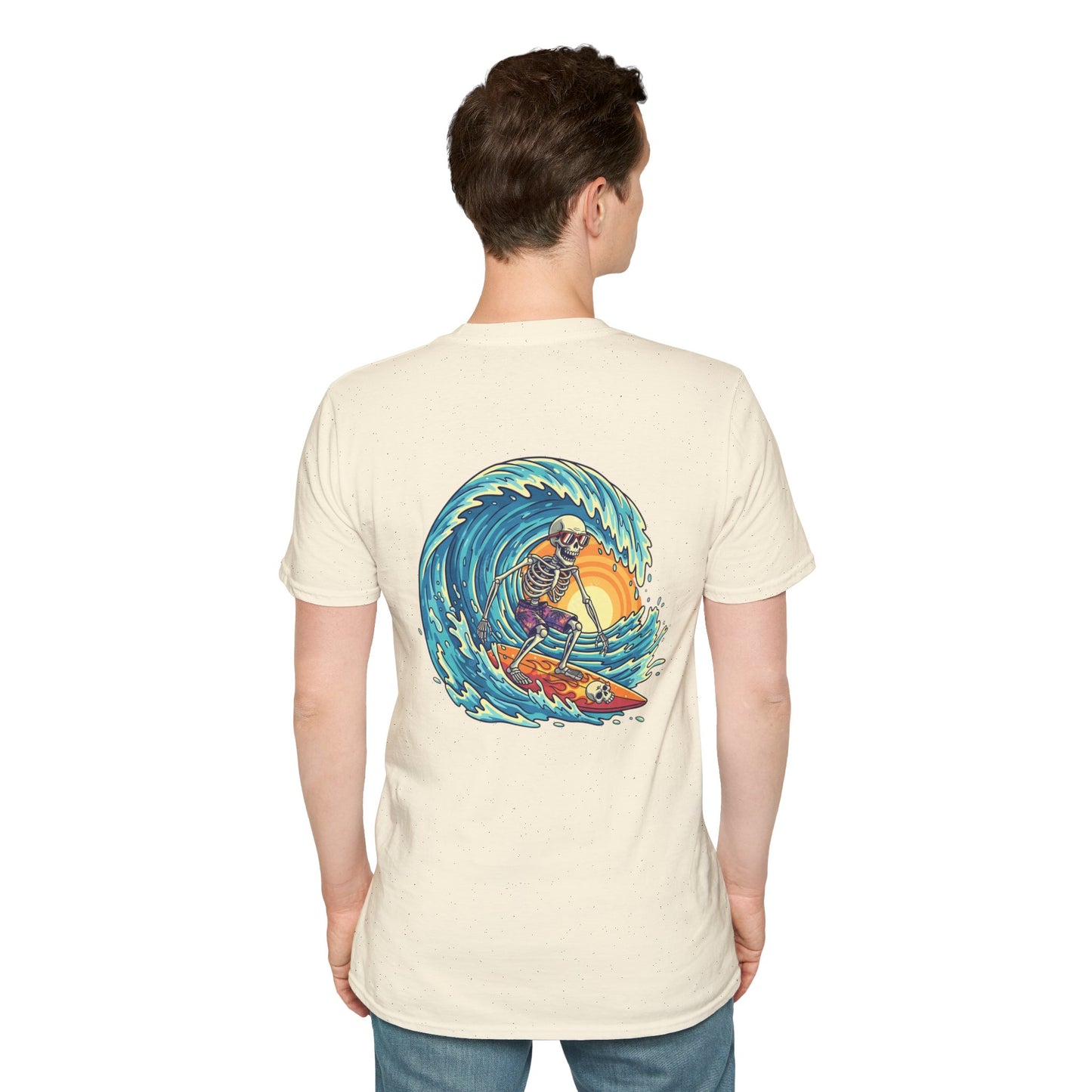 Skeletal Surfer - Unisex Tee