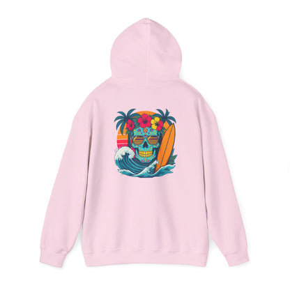 Candy skull surfer Unisex Hoodie